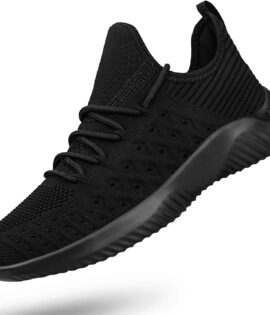 Slip On Walking Shoes Non Slip Running Shoes Breathable Workout Shoes Lightweight Gym Sneakers